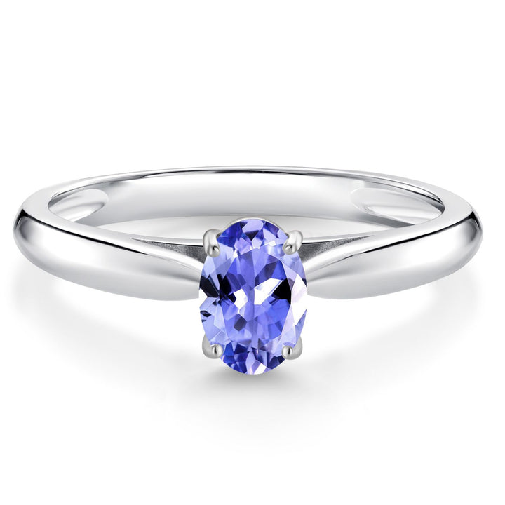 Tanzanite - December_5_Ring in 10K White Gold