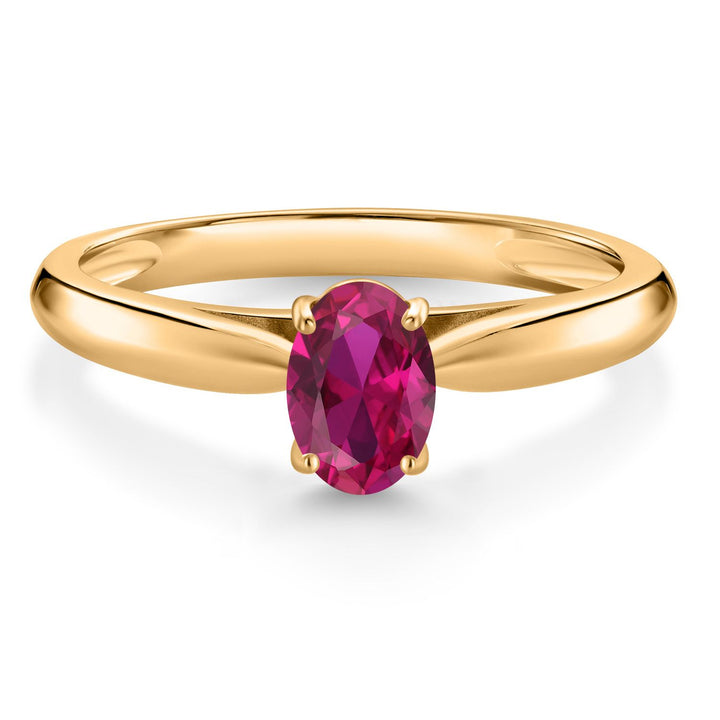 Created Ruby_5_Ring in 10K Yellow Gold