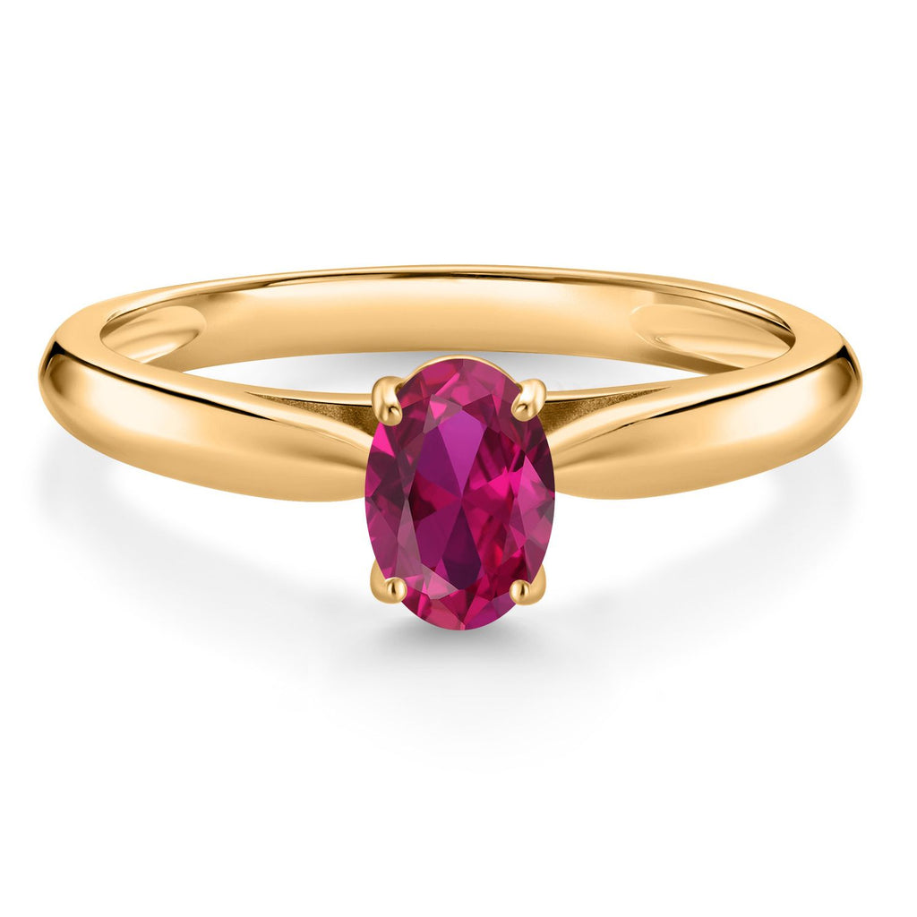 Created Ruby_8_Ring in 10K Yellow Gold