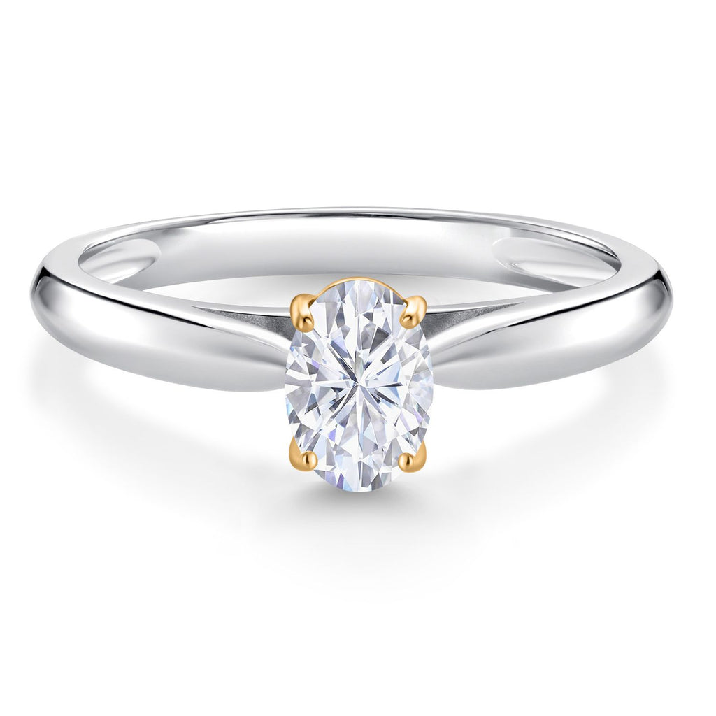 5_Ring in 925 Sterling Silver and 10K Yellow Gold