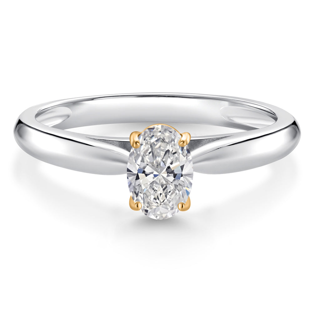 6_Ring in 925 Sterling Silver and 10K Yellow Gold