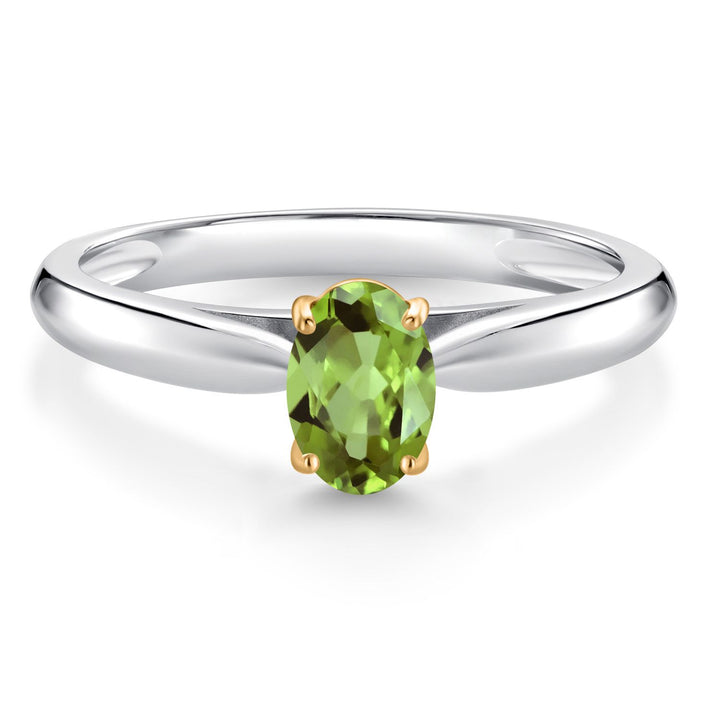 5_Ring in 925 Sterling Silver and 10K Yellow Gold