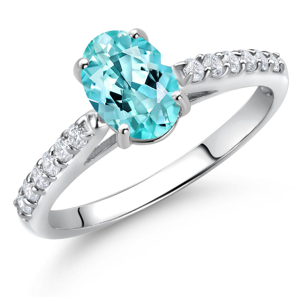 Ring in 10K White Gold