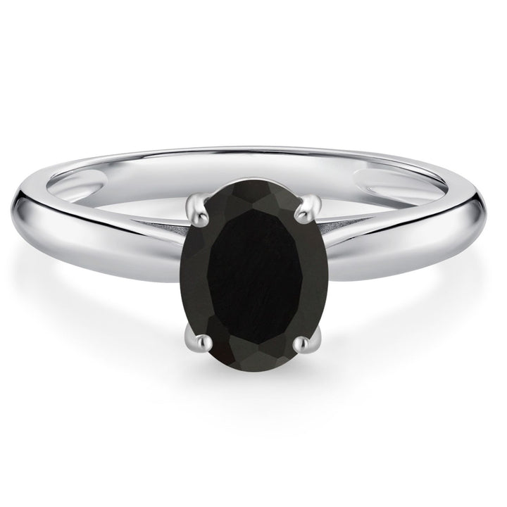 Onyx - December_7_Ring in 10K White Gold