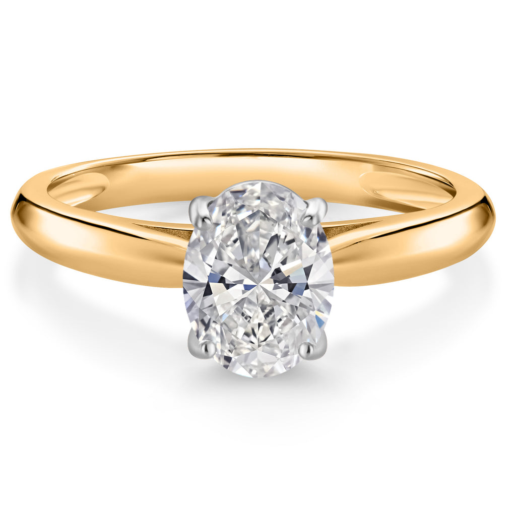 9_Ring in 10K Two Tone Gold