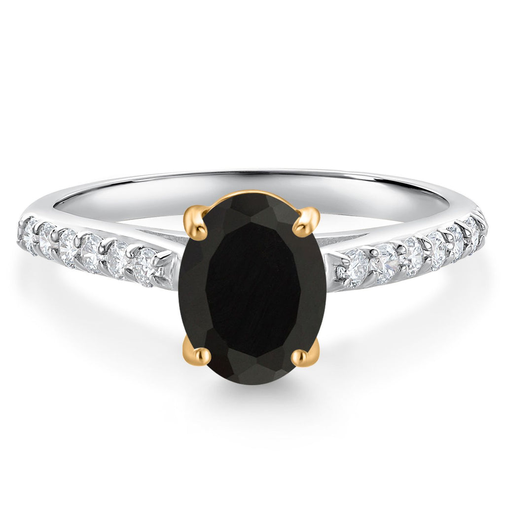 Onyx - December_6_Ring in 10K Two Tone Gold