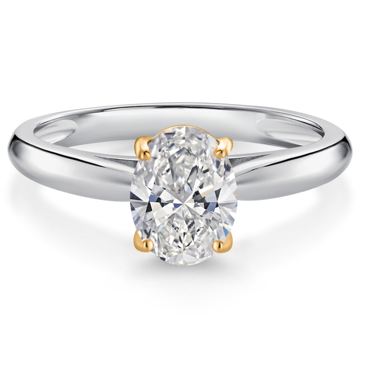 8_Ring in 10K Two Tone Gold