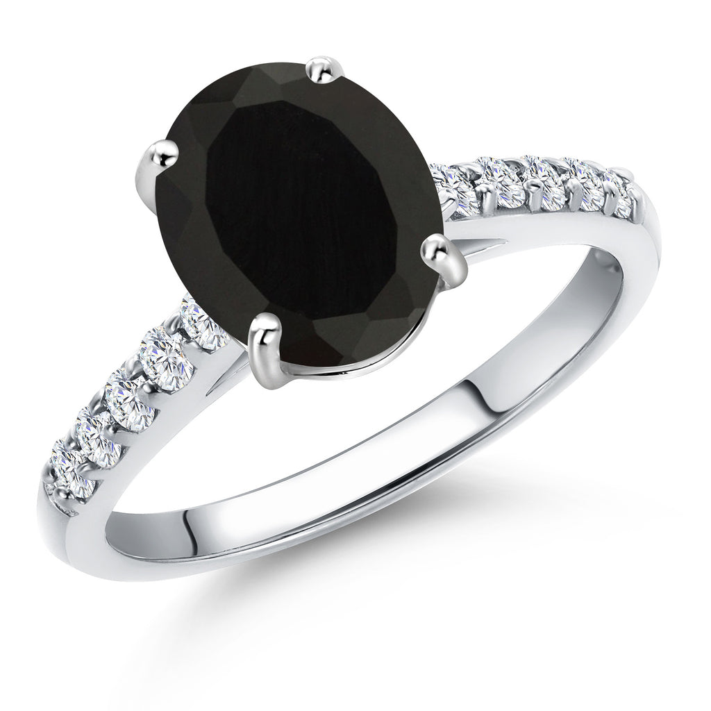 Onyx - December_9_Ring in 10K White Gold