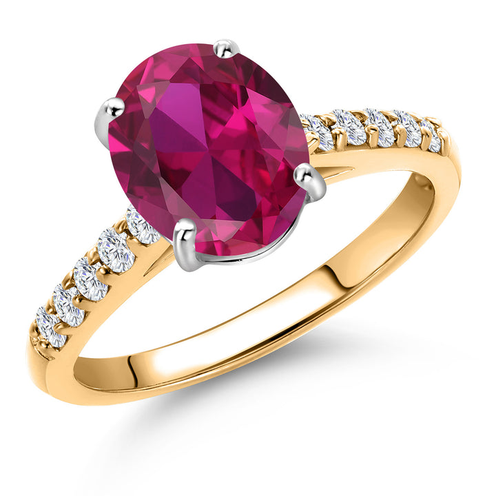Created Ruby - July_5_Ring in 10K Two Tone Gold