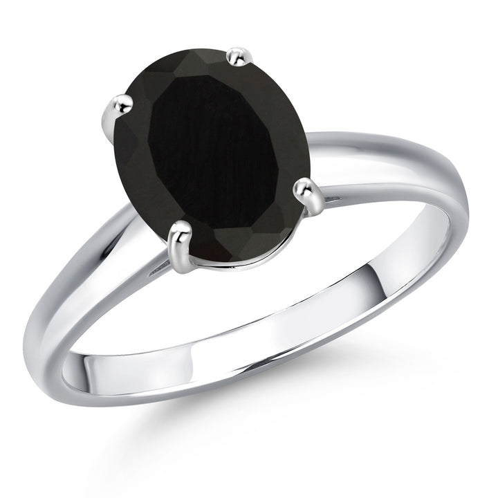 Onyx - December_5_Ring in 10K White Gold