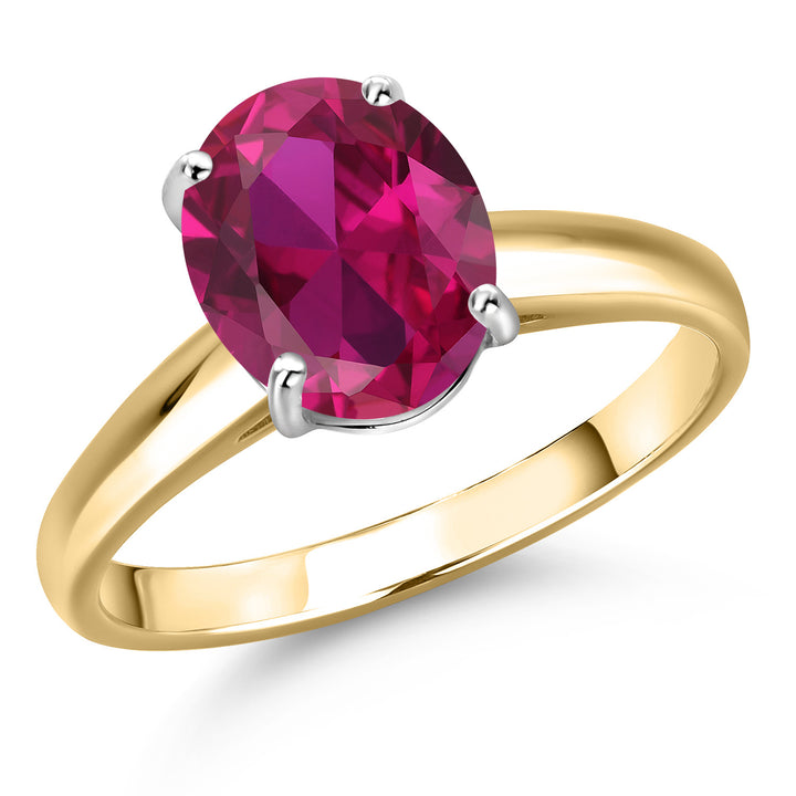 Created Ruby - July_5_Ring in 10K Two Tone Gold
