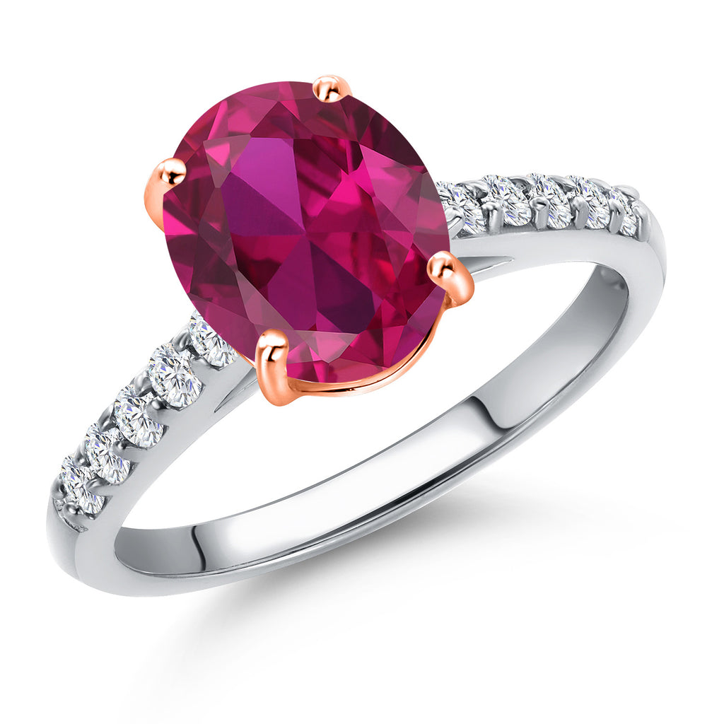 Created Ruby - July_9_Ring in 10K Two Tone Gold