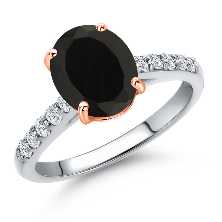 Onyx - December_5_Ring in 10K Two Tone Gold