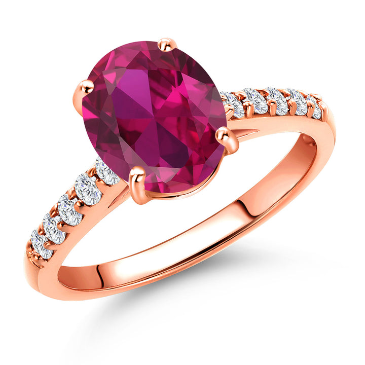 Created Ruby - July_5_Ring in 10K Rose Gold