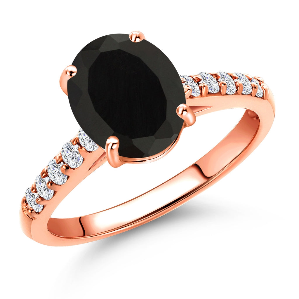 Onyx - December_8_Ring in 10K Rose Gold