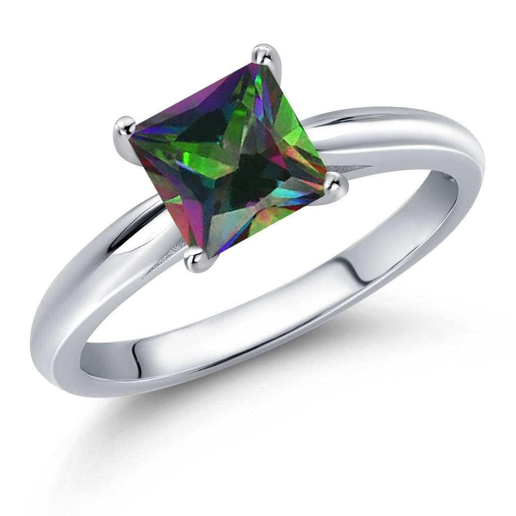 Green Mystic Topaz_7_Ring in 10K White Gold