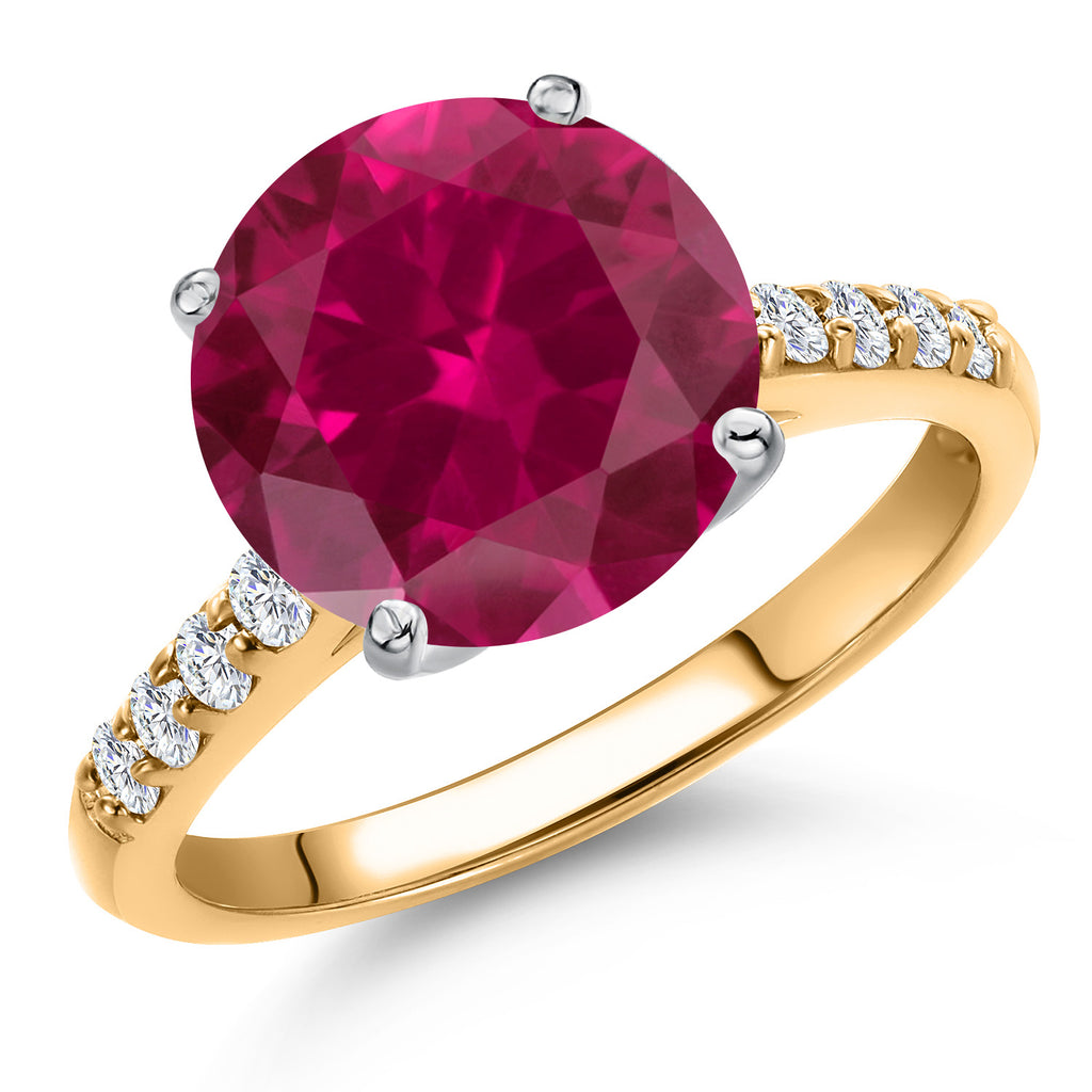 Created Ruby - July_7_Ring in 10K Two Tone Gold