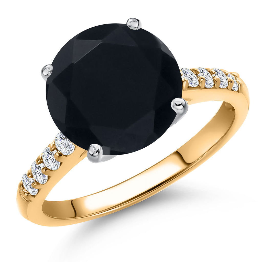 Onyx - December_9_Ring in 10K Two Tone Gold