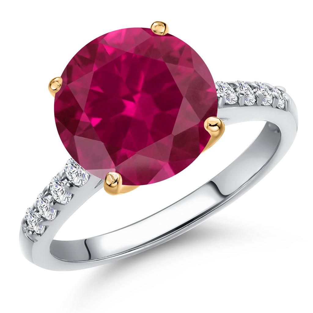 Created Ruby - July_9_Ring in 10K Two Tone Gold