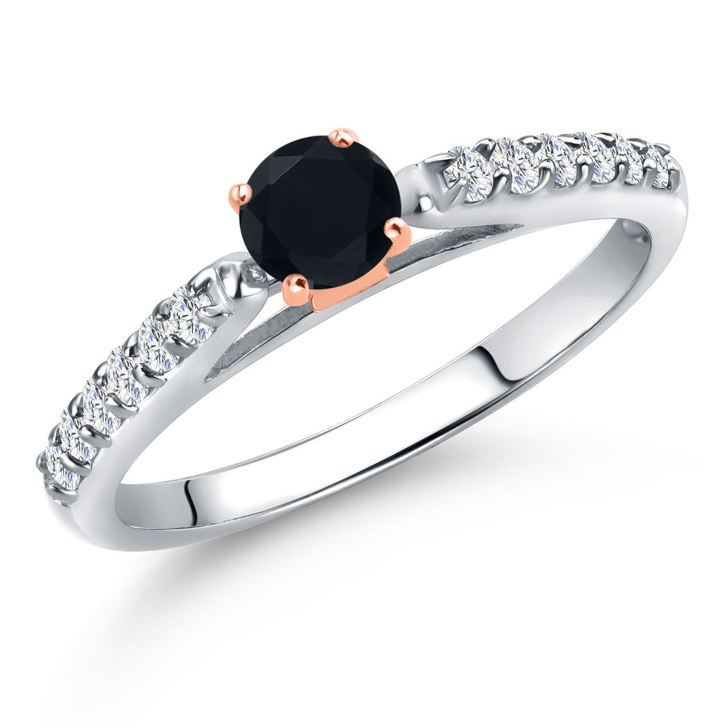 Onyx - December_8_Ring in 10K Two Tone Gold