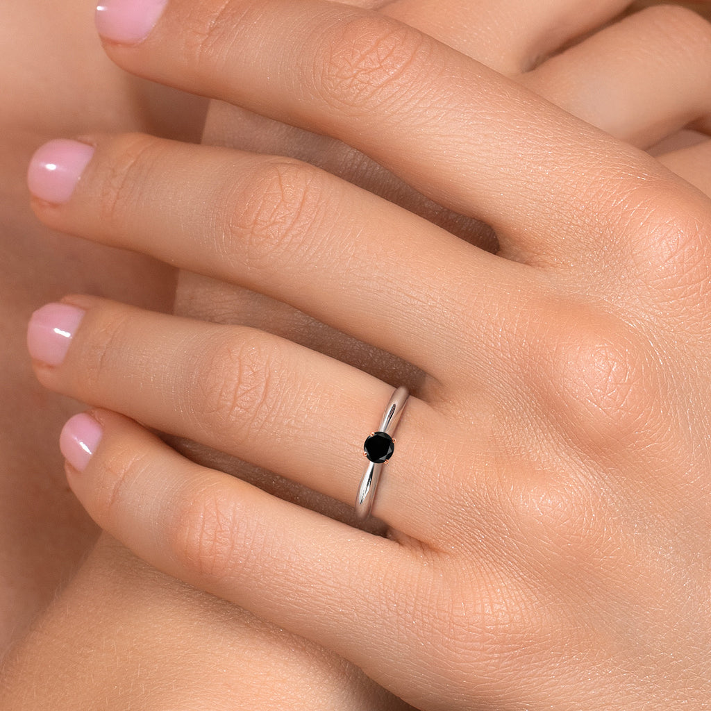 Ring in 10K Two Tone Gold