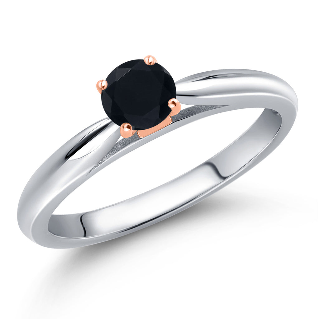 Onyx - December_9_Ring in 10K Two Tone Gold