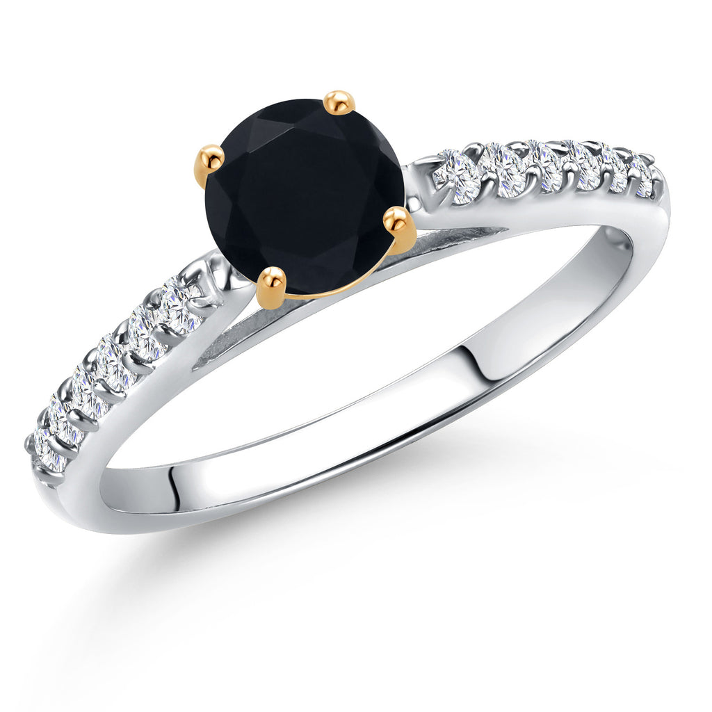 Onyx - December_7_Ring in 10K Two Tone Gold