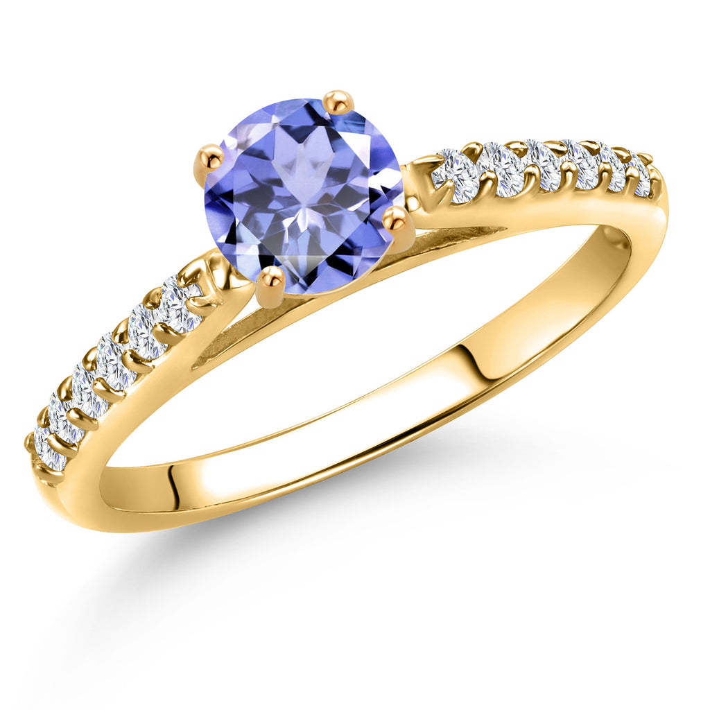 Tanzanite - December_9_Ring in 10K Yellow Gold