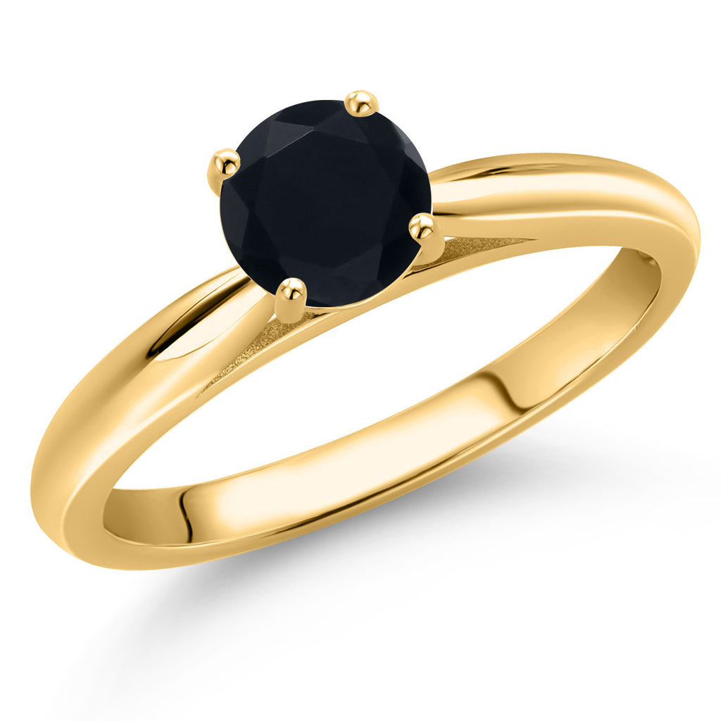 Onyx - December_7_Ring in 10K Yellow Gold