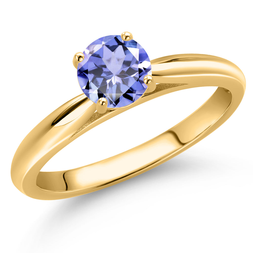 Tanzanite - December_6_Ring in 10K Yellow Gold