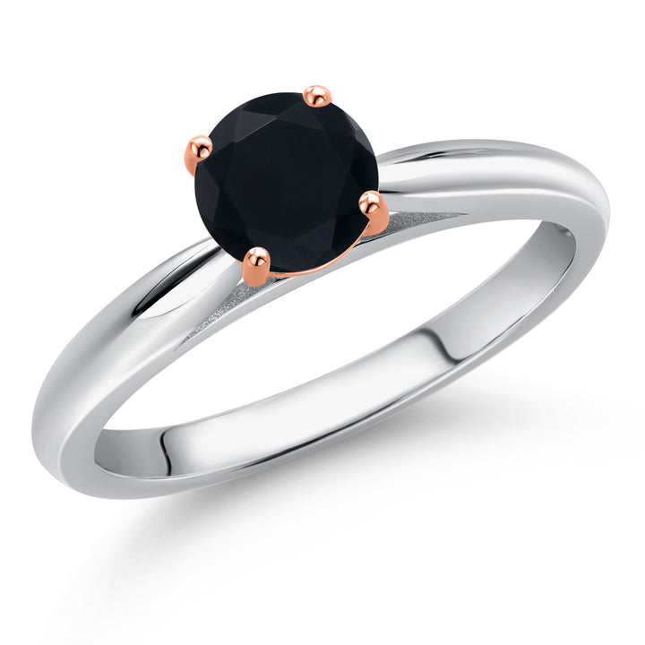 Onyx - December_5_Ring in 10K Two Tone Gold