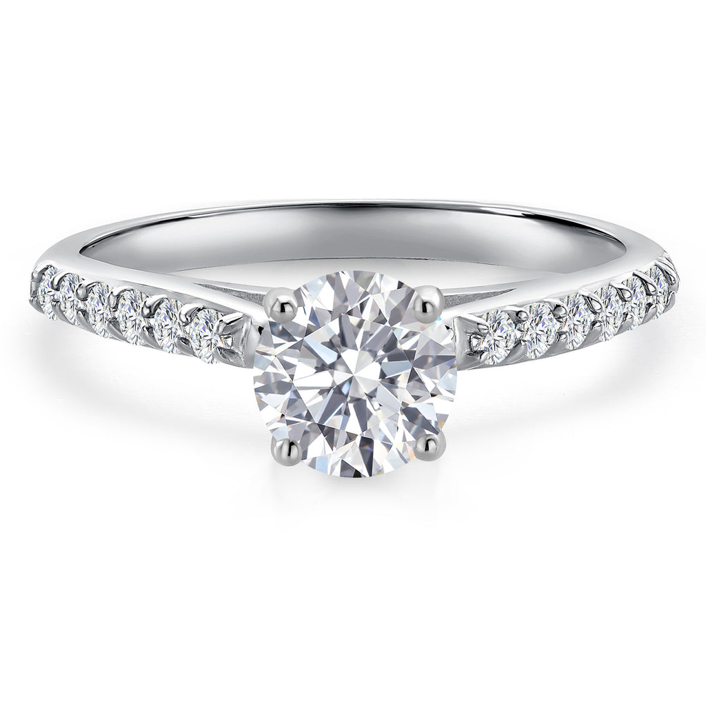 Ring in 10K White Gold