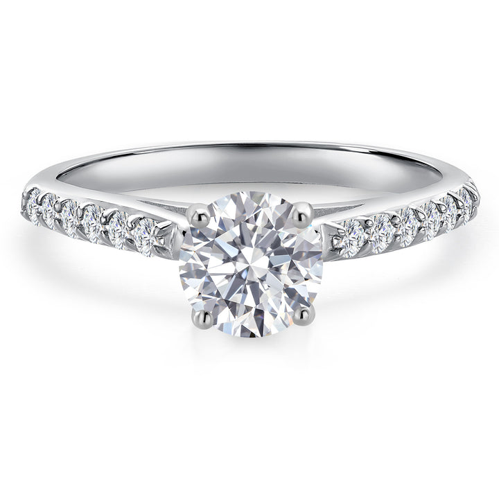 Ring in 10K White Gold