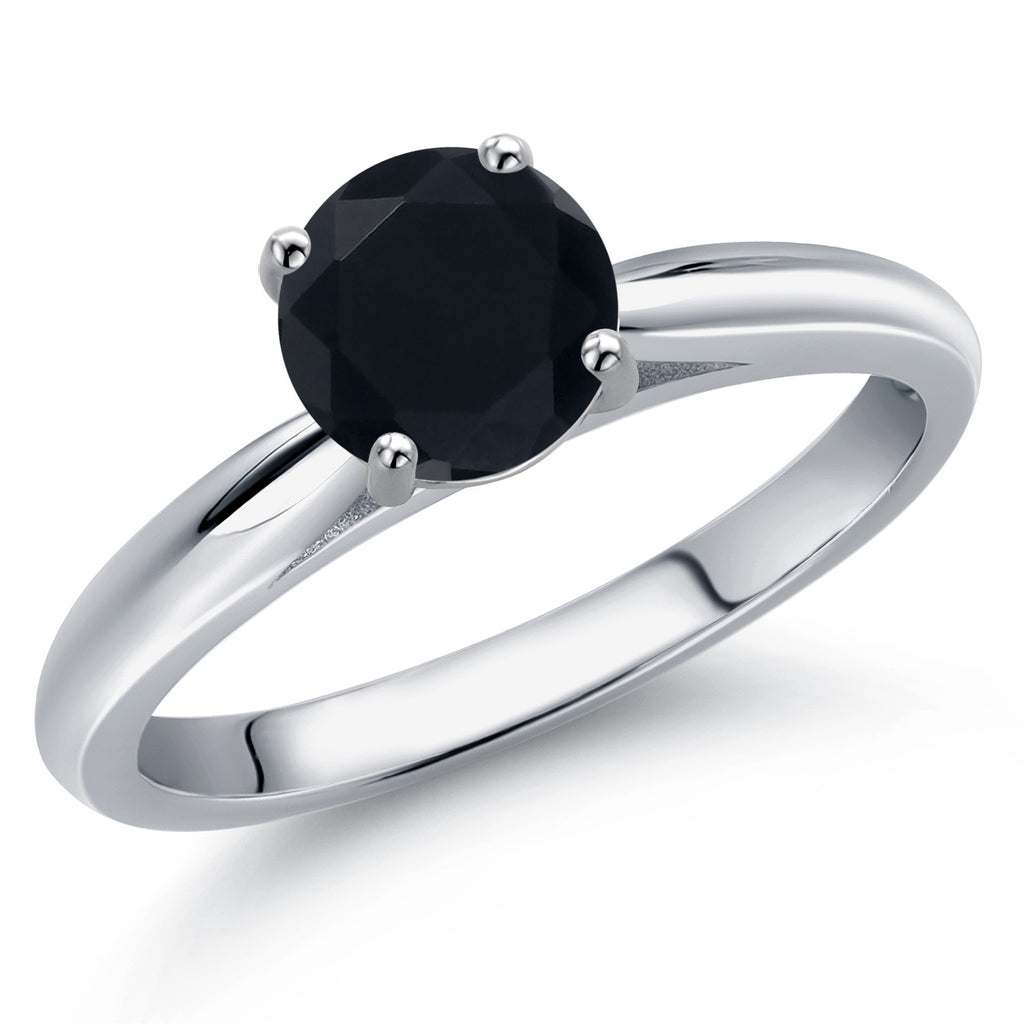 Onyx - December_8_Ring in 10K White Gold
