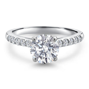 Ring in 10K White Gold