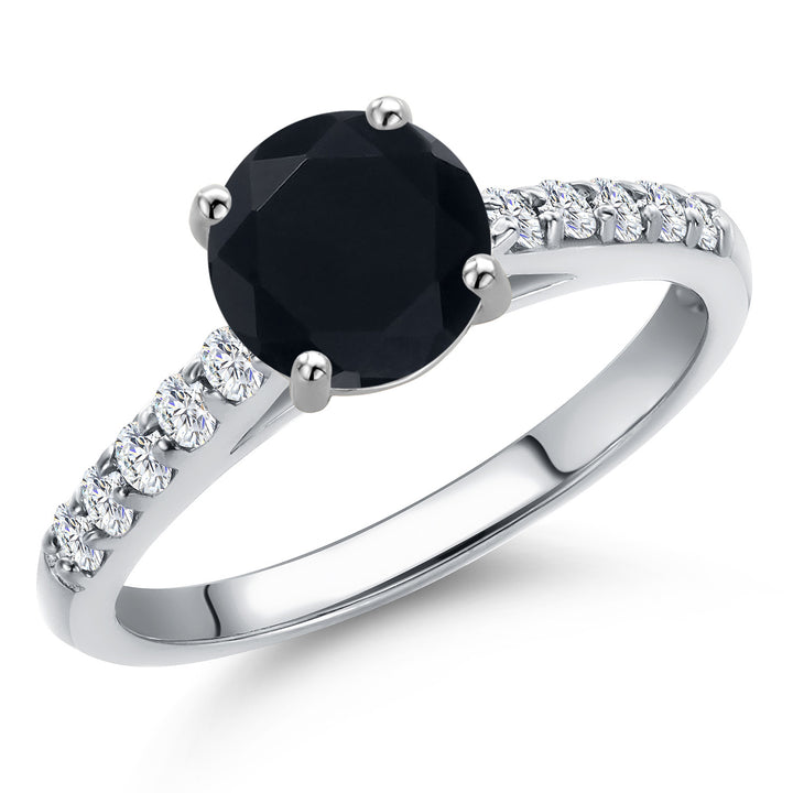 Onyx - December_5_Ring in 10K White Gold