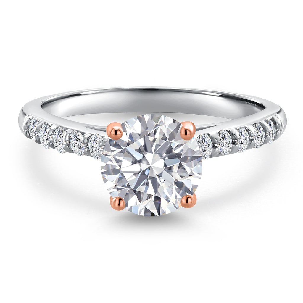 Ring in 10K Two Tone Gold