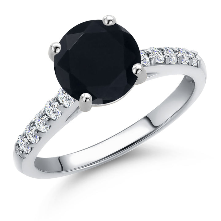 Onyx - December_6_Ring in 10K White Gold