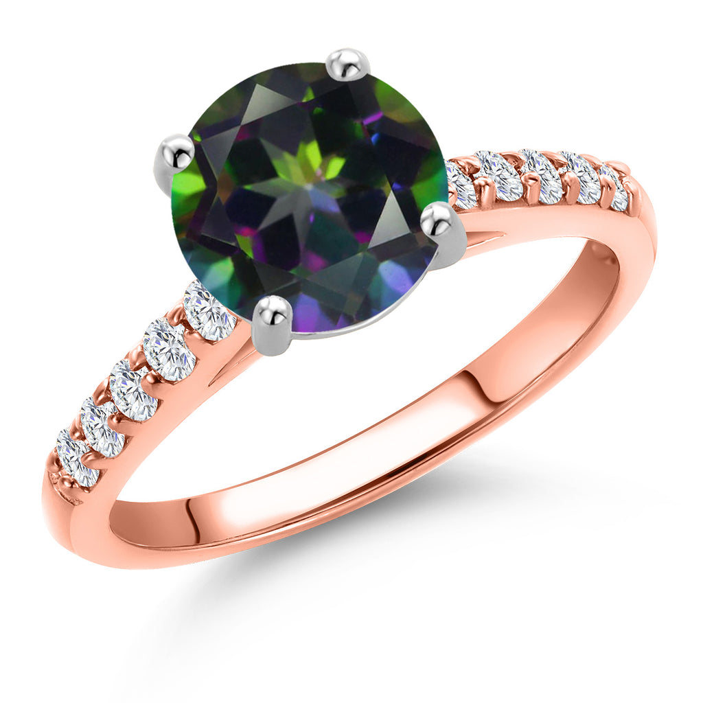 Green Mystic Topaz_6_Ring in 10K Two Tone Gold