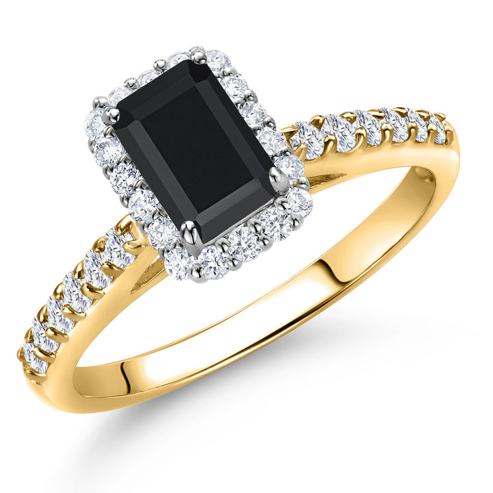 Onyx - December_5_Ring in 10K Two Tone Gold