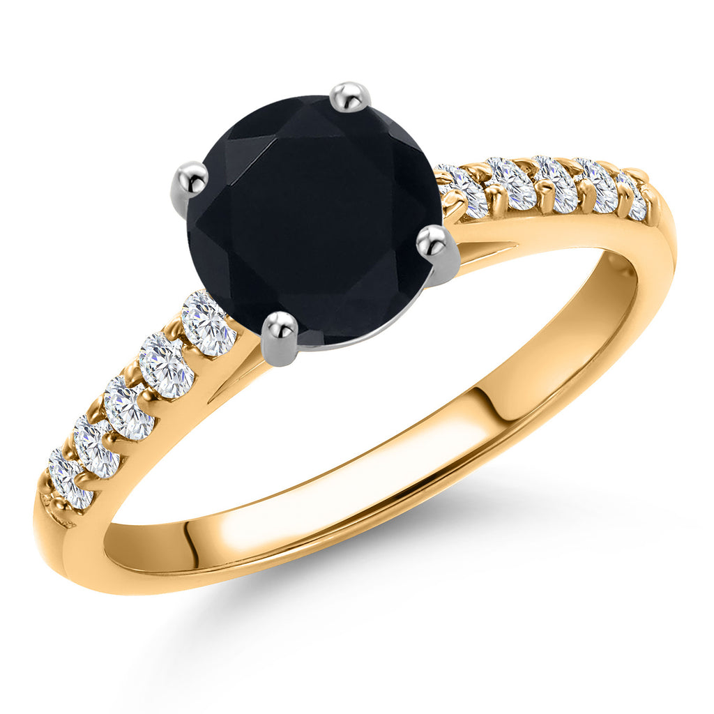Onyx - December_9_Ring in 10K Two Tone Gold
