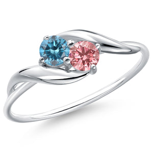 Ring in 10K White Gold