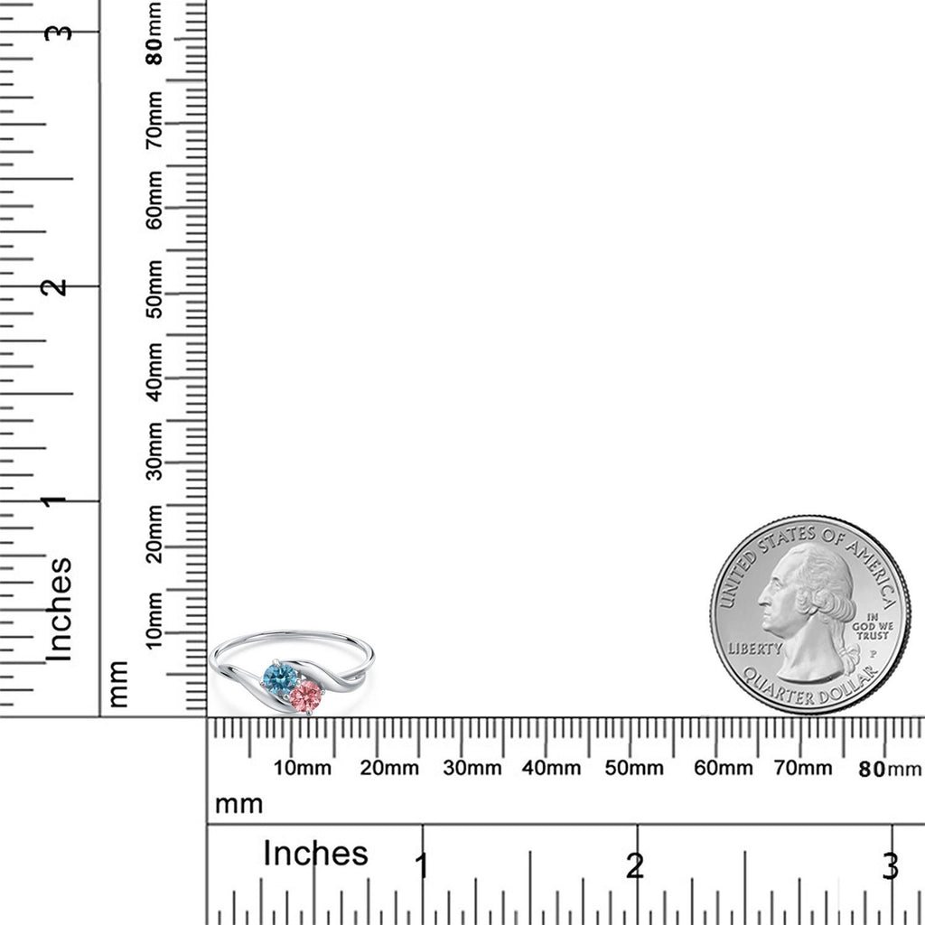 Ring in 10K White Gold