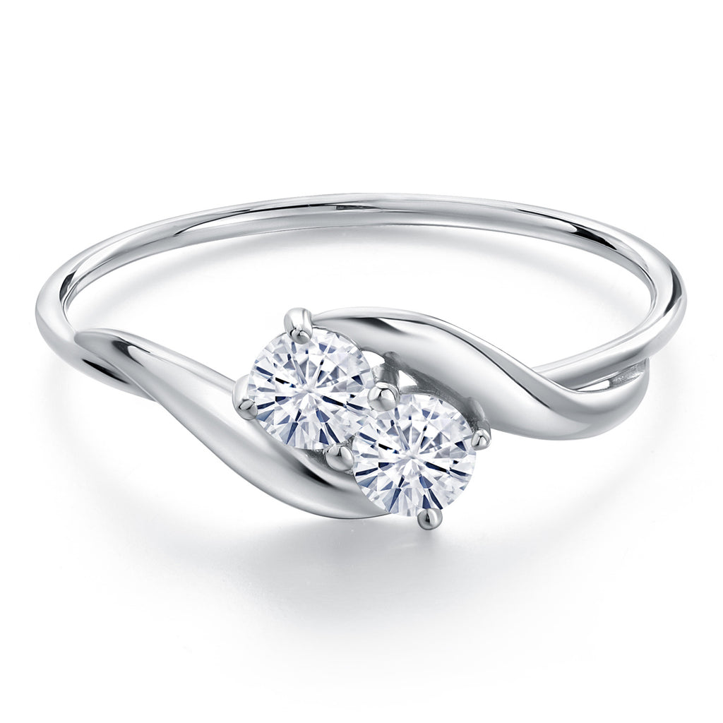 Ring in 10K White Gold