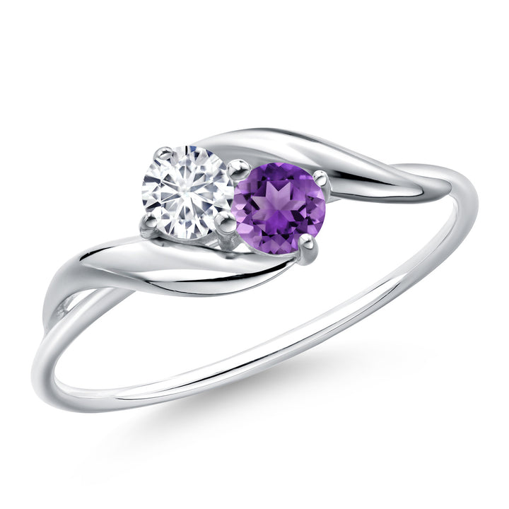 Ring in 10K White Gold