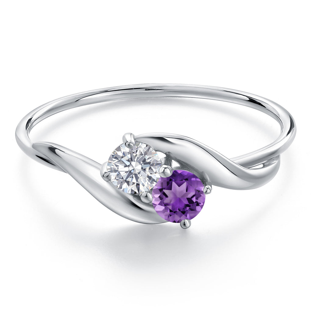 Ring in 10K White Gold