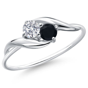 Ring in 10K White Gold