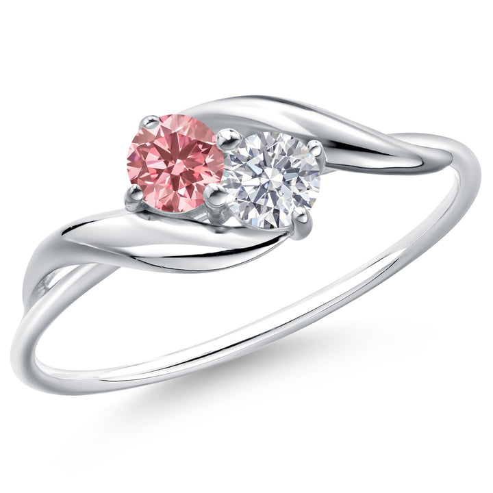 Ring in 10K White Gold