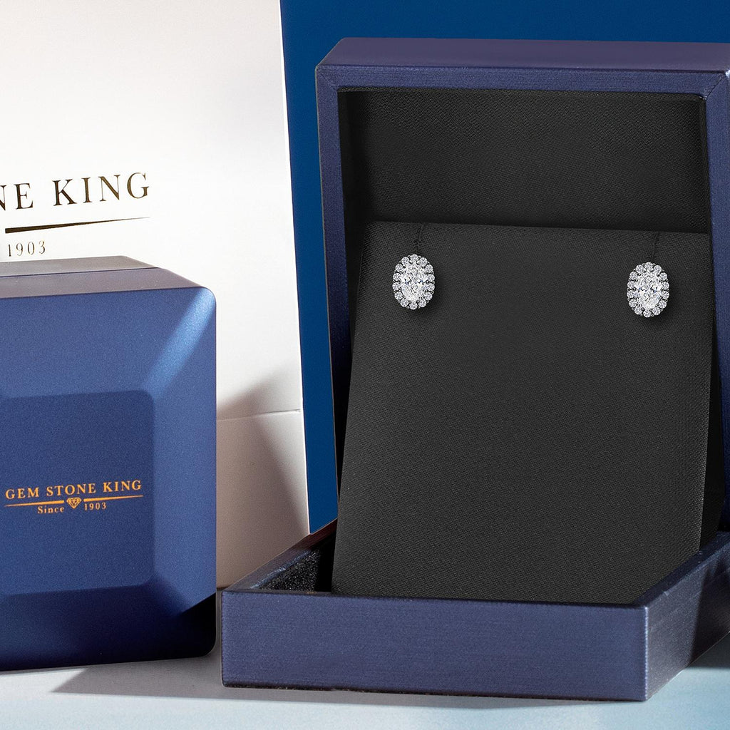 Earrings in 925 Sterling Silver and 10K Yellow Gold