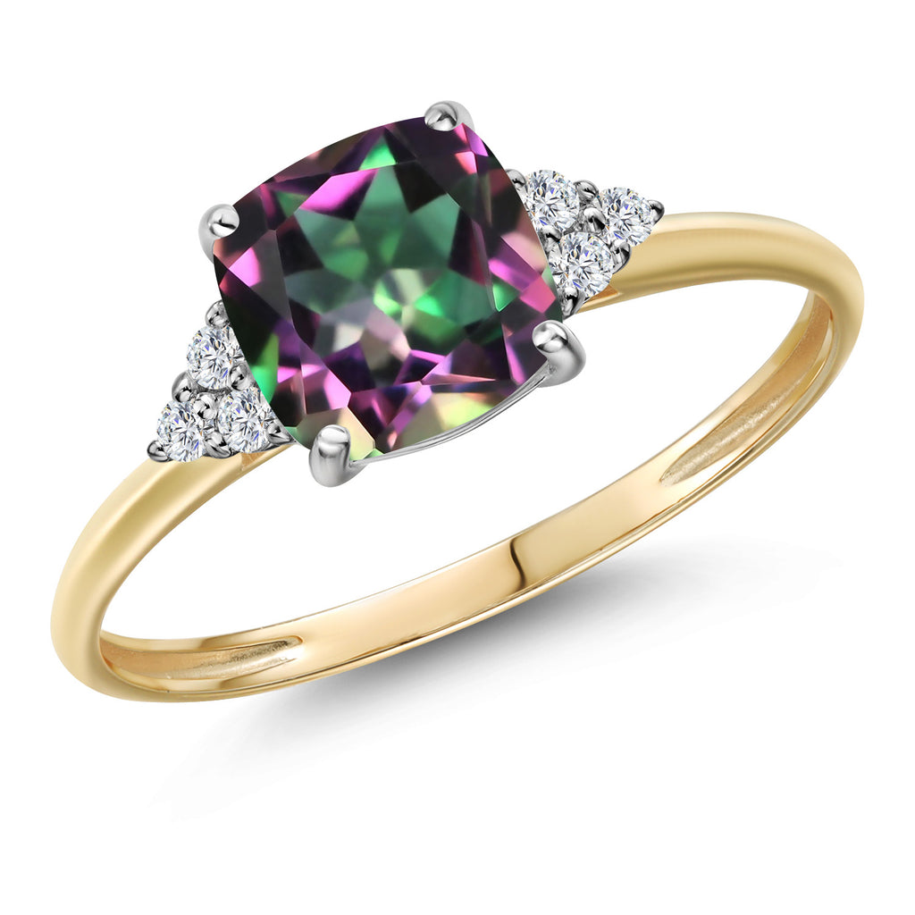Mystic Topaz_7_Ring in 10K Two Tone Gold